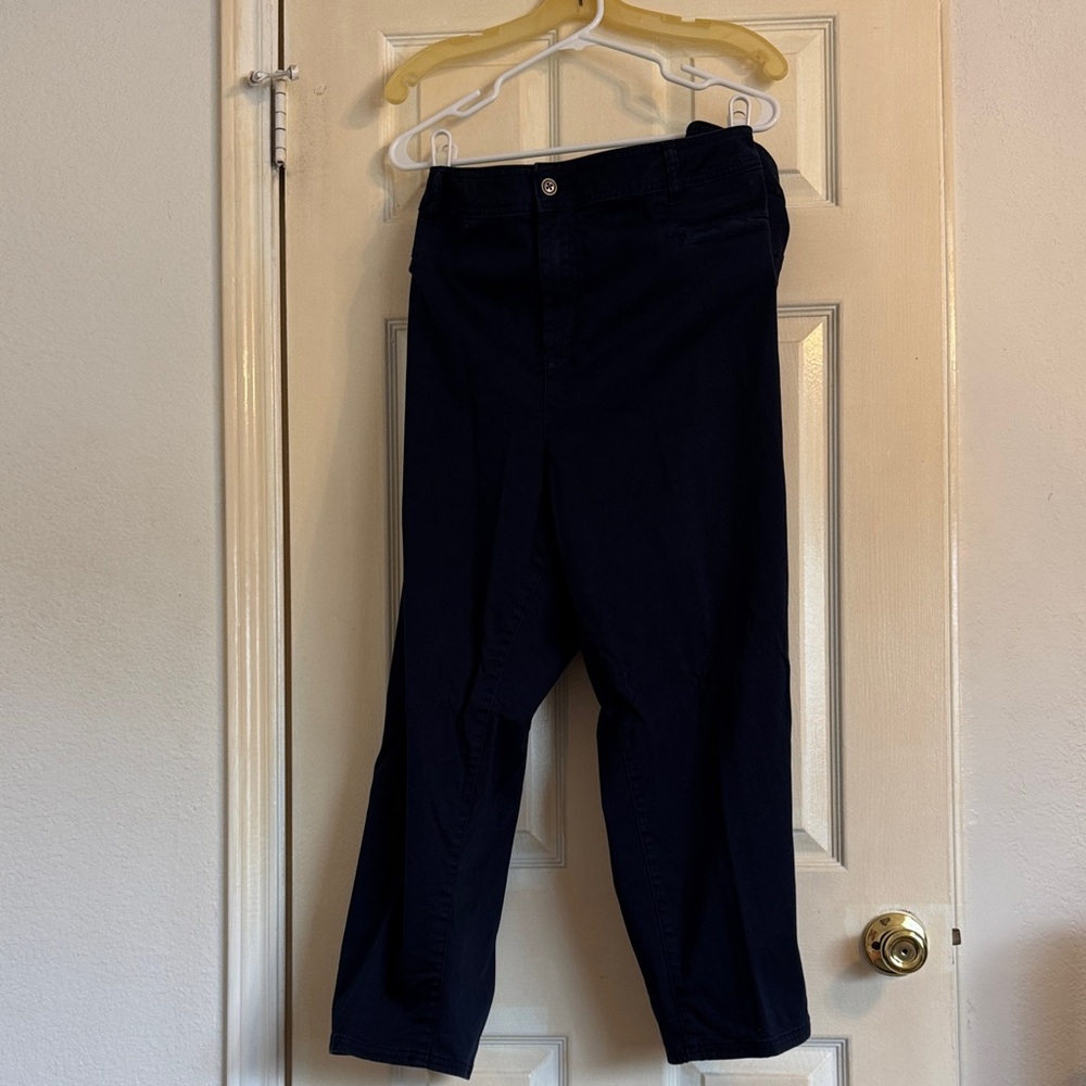 Classic navy women’s pants